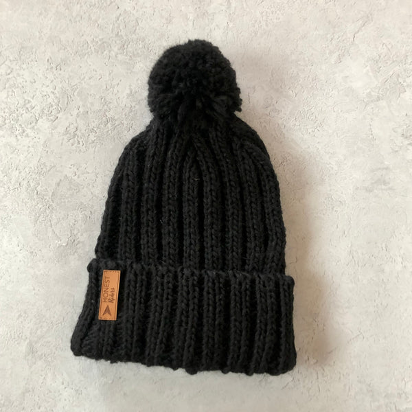 Honest Woolly Hat | Black - Honest Riders