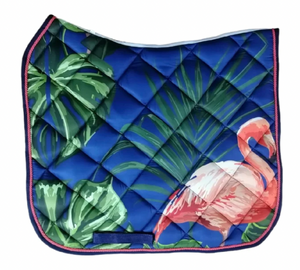 Paladin Equestrian: Blue Flamingo Saddle Pad