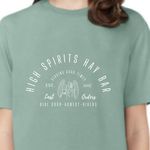 'HIGH SPIRITS HAY BAR' Percheron T-Shirt