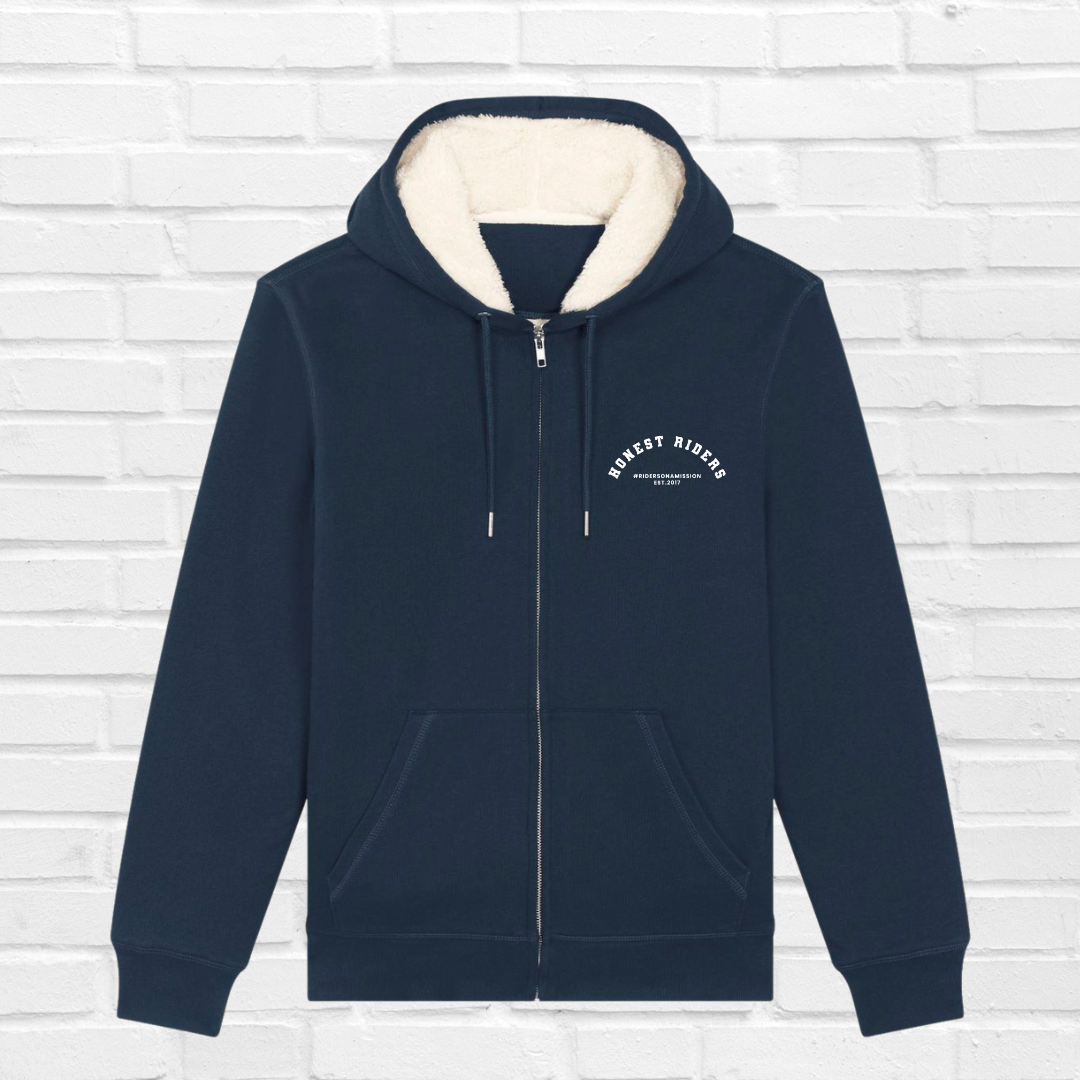 Shetland Full Zip Sherpa Hoodie Honest Riders