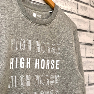 SAMPLE SALE: 'HIGH HORSE' Friesian Sweatshirt