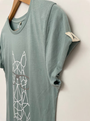 Geo Horse Trakehner T-Shirt | Sage and Silver