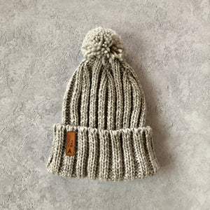 SAMPLE SALE: Honest Woolly Hat | Snow Grey