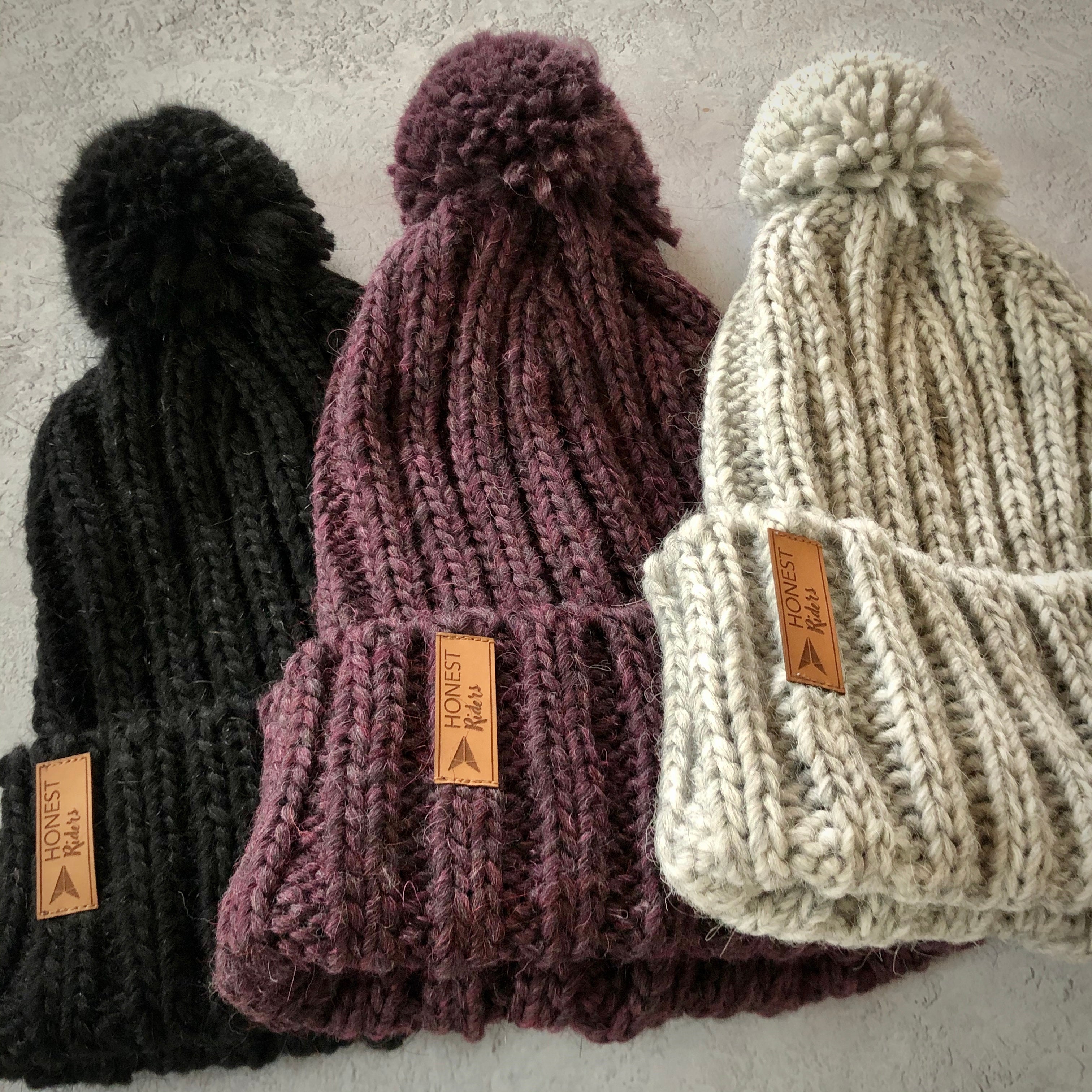 Honest Woolly Hat | Snow Grey